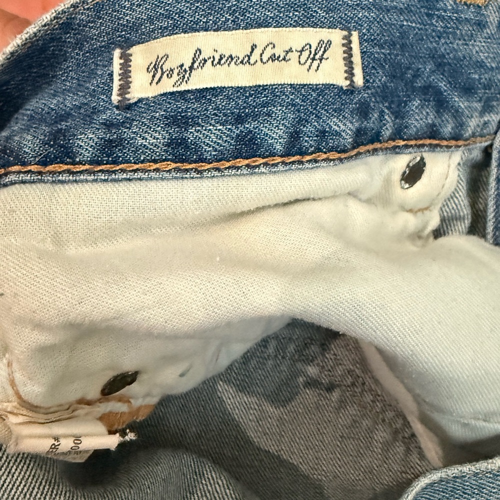 Denim & Supply Ralph Lauren Distressed Blue Jean Shorts - Picture 3 of 4